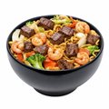 YAKISOBA SURF 'N' TURF (CARNE BOVINA E CAMARÃO